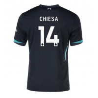 Camisa de time de futebol Liverpool Federico Chiesa #14 Replicas 2º Equipamento 2024-25 Manga Curta